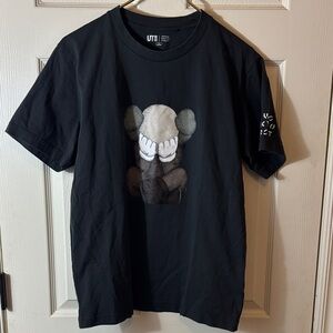 Uniqlo x KAWS Black Short Sleeve Tee
